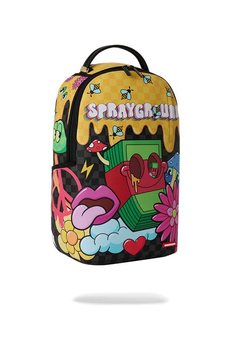 Zaino con stampa SPRAYGROUND | 910B8679NSZWTF TRIPPY MONEY BOY